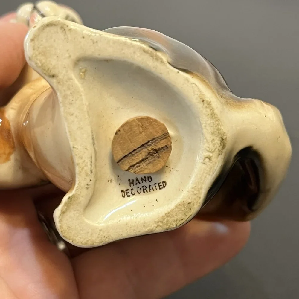 Vintage 1950s Chipmunk Salt and Pepper Shaker Replacement Piece Cork Stopper